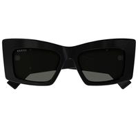 Gucci GG1842S Cat-Eye Sunglasses - 53 mm Oversized Acetate, Interlocking GG Logo
