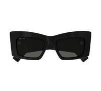 Gucci Gg1842s Occhiali Da Sole Donna Nero Farfalla Grigio 53mm