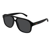 Gucci GG1856S 005, Nero, Plastic, Uomini occhiali da sole 57