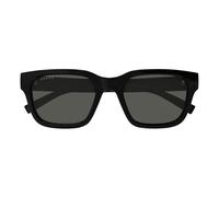 Gucci Gg1857s Occhiali Da Sole Uomo Nero Squadrato Grigio 55mm