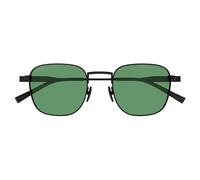 Gucci Gg1876s Occhiali Da Sole Uomo Nero Rotondo Verde 50mm