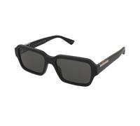 Gucci Uomo GG1887S 001 Occhiali da sole Acetato Nero Grigio Squadrata