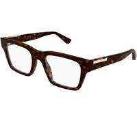 Gucci Gg1889o Occhiali Da Vista Uomo Avana Squadrato