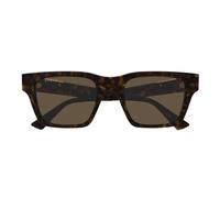 Gucci Gg1889s Occhiali Da Sole Uomo Avana Squadrato Marrone 51mm