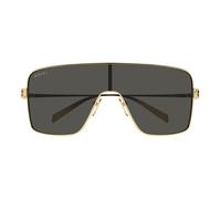 Gucci Gg1936s Occhiali Da Sole Donna Oro Mascherina Grigio 99mm