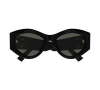 Gucci Gg1951s Occhiali Da Sole Donna Nero Geometrico Grigio 53mm