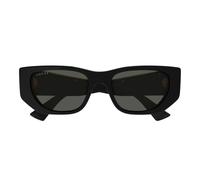 Gucci Gg1959s Occhiali Da Sole Donna Nero Cat-eye Grigio 53mm