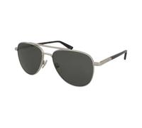 Gucci Gg1962s Occhiali Da Sole Uomo Argento Pilot Grigio 56mm