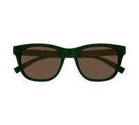 Gucci Gg1985s Occhiali Da Sole Uomo Verde Rotondo Marrone 54mm