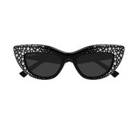 Gucci Gg2031s Occhiali Da Sole Donna Nero Cat-eye Grigio 50mm