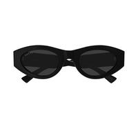Gucci Gg2065s Occhiali Da Sole Donna Nero Rotondo Grigio 52mm