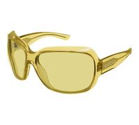 Gucci GG2176S 003, Giallo, Plastic, Donne occhiali da sole 70