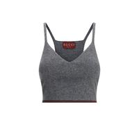 Gucci Gray Wool Top - S