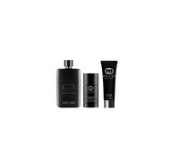 Gucci Guilty Pour Homme 3-teiliges Geschenkset: Eau de Parfum 90 ml Spray + 75 ml Deo + 50 ml Gel Hartbox