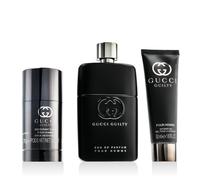 Gucci Guilty Pour Homme EDP 90 ml + DST 75 ml + gel doccia 50 ml variante Silver Cover