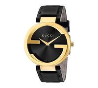 Gucci INTERLOCKING Orologio unisex al quarzo svizzero 37 mm cinturino in pelle ya133326