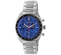 Gucci Interlocking YA142317 Men's Watch - Blue Dial, Stainless Steel Bracelet