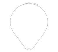 Gucci Link to Love 18ct White Gold Diamond Bar Necklace - Model YBB662132001