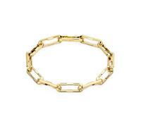 Gucci Link to Love 18k Yellow Gold Wide Chain Bracelet - 16cm Length