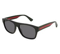 Gucci Uomo GG0341S 001 Occhiali da sole Acetato Nero Grigio Squadrata Normale