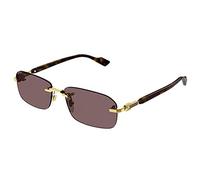 Gucci Occhiali da Sole GG1221S Gold/Brown 56/16/140 uomo