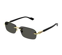 Gucci Occhiali da Sole GG1221S Gold/Grey 56/16/140 uomo
