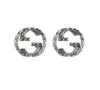 Gucci - Orecchini 925 argento Non un gioiello Donna, Argento, 10 mm - YBD45710900100U