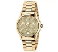 Gucci Orologio Analogico al Quarzo Unisex con Cinturino in Acciaio Inossidabile YA126461