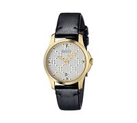 Gucci Orologio Analogico Classico Quarzo da Donna con Cinturino in Pelle YA126571