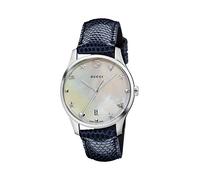 Gucci Orologio Analogico Classico Quarzo da Donna con Cinturino in Pelle YA126588