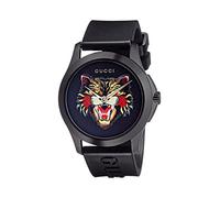 Gucci Orologio Analogico Classico Quarzo Unisex con Cinturino in Gomma YA1264021