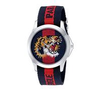Gucci Orologio Analogico Classico Quarzo Unisex con Cinturino in Nylon YA126495