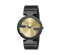 Gucci Orologio Analogico Quarzo Donna con Cinturino in Rivestito in Acciaio Inox YA133314