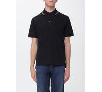 GUCCI Polo a maniche corte in cotone con dettaglio Web e profili a contrasto XXL Nero