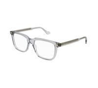 Gucci Uomo GG0737O 016 Montature da vista Acetato Grigio Trasparente Squadrata
