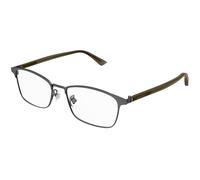 Gucci Uomo GG1475OJ 003 Montature da vista Titanio Canna di fucile Trasparente Squadrata