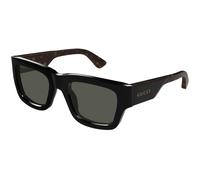 Gucci Uomo GG1668S 001 Occhiali da sole Acetato Nero Grigio Squadrata