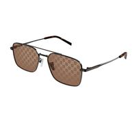 Gucci Occhiali da Sole GG1957SA 005 Grigio/Marrone Uomo 58/17/145