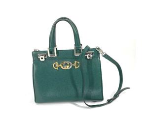 Gucci Vintage - Pre-owned Cuoio borse-gucci - - Pre-owned - Donna - Verde - ONE SIZE