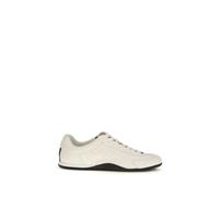 Gucci White Calf Leather Bos Taurus Low Top Sneakers - EU39/US6
