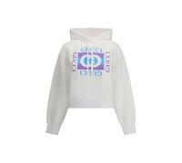 Gucci White Cotton Sweatshirt - M