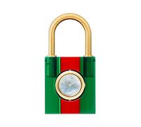 Gucci YA150501 Constance Unisex Quartz Watch - Mother of Pearl Dial, Brown Leather Cover