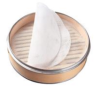 GUCUJI Tappetini in silicone e bambù, 25,4 cm, antiaderenti, riutilizzabili, per panini al vapore, gnocchi, verdure, dim sum, momo, riso e pesce, per uso alimentare, senza BPA (4 pezzi)