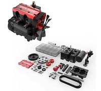 GUDAN SEMTO Engine ST-NF2 Motore Modello 7.0cc L2 Metallo Inline 2 Cilindri 4 Tempi Raffreddato ad Aria Home Decor Meccanico Scienza Educazione Motore Amante Giocattolo Regalo per Bambini Adulti