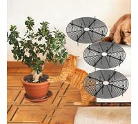Gudemoore 3 griglie di protezione per vasi, 30 cm, protezione per piante, gatto, griglia di protezione pianta, protegge piante da gatti, cani, animali domestici o bambini