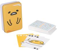 Gudetama - Set regalo di carte da gioco con scatola giocosa da collezione, personaggio dell'uovo pigro dei cartoni animati, con licenza ufficiale Sanrio, gioco di carte da gioco Paladone