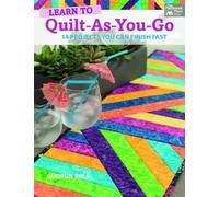 Gudrun Erla Learn to Quilt-As-You-Go (Tascabile)