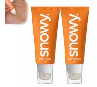 GUE ADESIVE DEL CORPO Snowy, resistente al sudore e adesiva GUE BODY, GUE ABBIGLIE INVISIBILE per la pelle sensibile, facile da usare e rimuovere (2pcs)