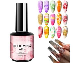 GUE AGLIE con pennello - adesivo acrilico per punte per unghie | Le unghie incollano extra forti per le pressioni | Formula Ultra Hold of False Nails, ripara istantaneamente rotture e lacrime