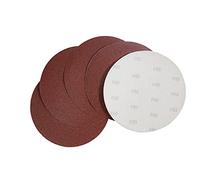Güde 38356 230 K60 5 dischi abrasivi in velcro, rosso